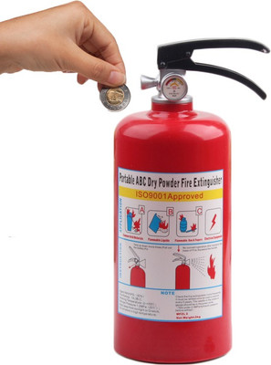 

BonZeal Fire Extinguisher Coin Bank(Red)