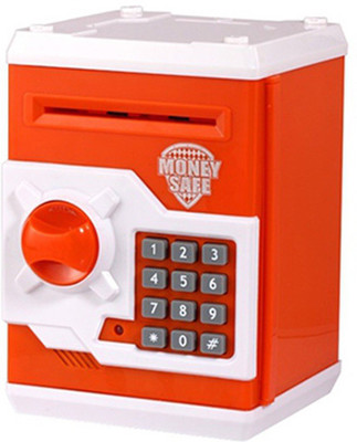Money Safe Electronic Locks Coin Bank(Multicolor)