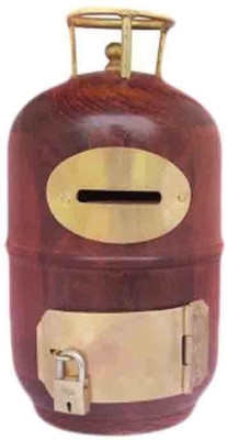 

Mayur enterprises Maroon Piggy Bank Coin Bank(Brown)