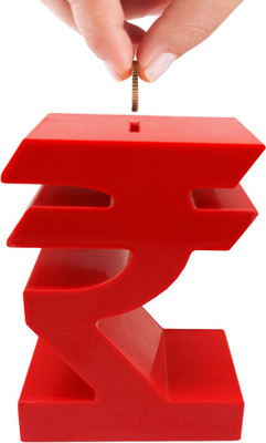 Tuelip Rupee Coin Bank(Red)