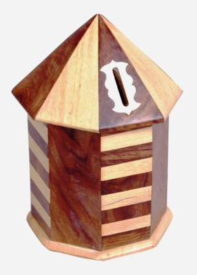 

VAS Collection Home WAZV00227 Coin Bank(Brown)