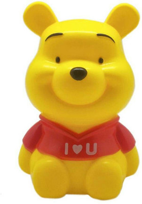 

SR Gifts Teddy Bear Coin Bank(Yellow, Red)