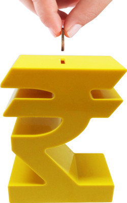 

Tuelip Rupee Coin Bank(Yellow)