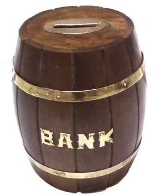 

Aeron Money Box Coin Bank(Brown)