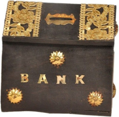 

Crafts World V&S004 Coin Bank(Brown)