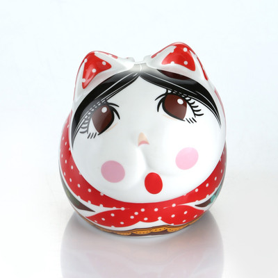 

Multiple Choice Pretty Cat Coin Bank(Multicolor)