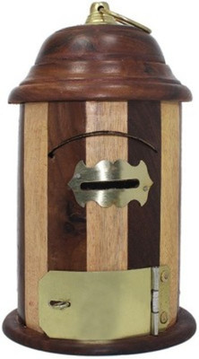 

Crafts word V&S009 Coin Bank(Brown)