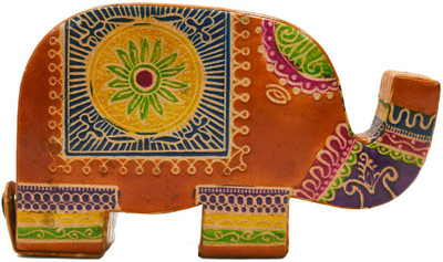 

Karukraft Elephnat Coin Bank(Orange)