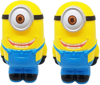 

Tuelip Minion Cartoon Piggy Coin Bank(Yellow)