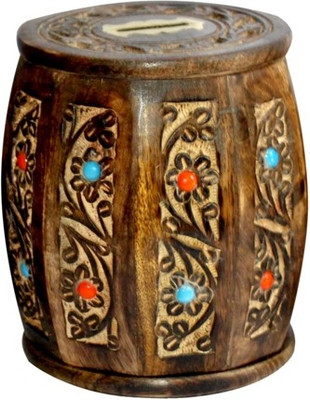 

Meddy Craft Saving coin Coin Bank(Multicolor)
