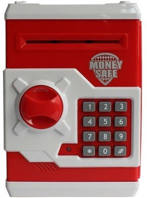 

Craftworld Piggy Kiddy Savings Coin Bank(Red)