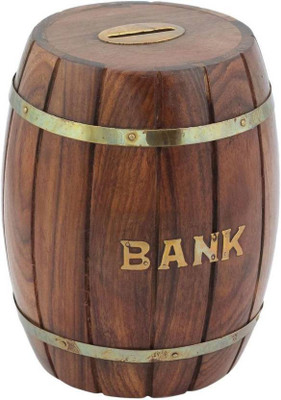 

VAS Collection Home WAZV00077 Coin Bank(Brown)