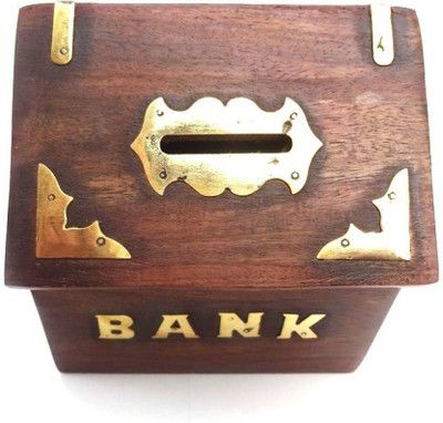 

VAS Collection Home WAZV00070 Coin Bank(Brown)