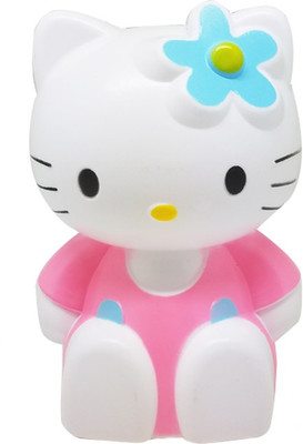 

Tuelip Cute Hello Kitty Coin Bank(White, Pink)
