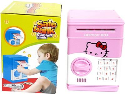 

Lotus Deposit Box Coin Bank(Multicolor)