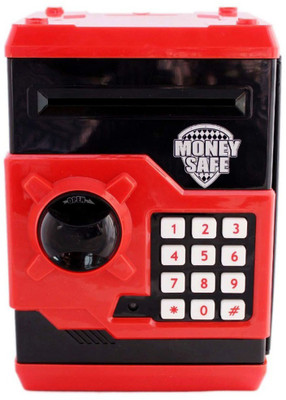 

Siltason Shakti MONEY SAFE Coin Bank(Red, Black)