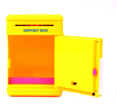 

MERATOY.COM MERATOY BATTERY OPERATED POKHEMON ATM Coin Bank(Yellow)
