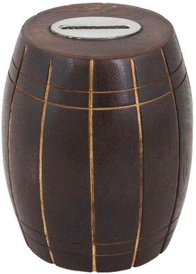 

Mandir World Mb369369 Coin Bank(Brown)