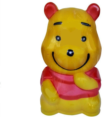 

India Glorious Winnie Pooh Coin Bank(Red, Yellow)