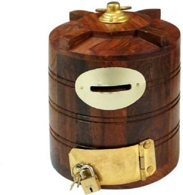 

Craftgasmic min-52 Coin Bank(Brown)
