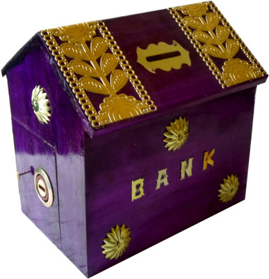 

Asma Collection Asma Collection Blue Hut Money Bank Coin Bank(Blue)