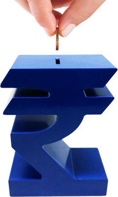 

Tuelip Rupee Coin Bank(Blue)