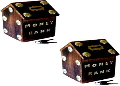 

Crafts World V&A024 Coin Bank(Brown)