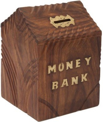 

Antiqua Vgroup AV582 Coin Bank(Brown)