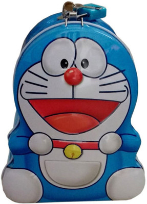 

AM Enterprises Multicolor Doraemon Money Box Coin Bank(Multicolor)