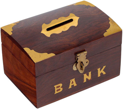 

Shilpi NHSCN011 Coin Bank(Brown)