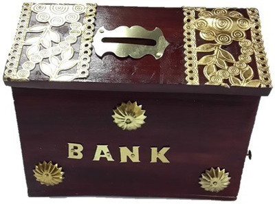 

Craft Mansion Home Style Coin Bank(Multicolor)