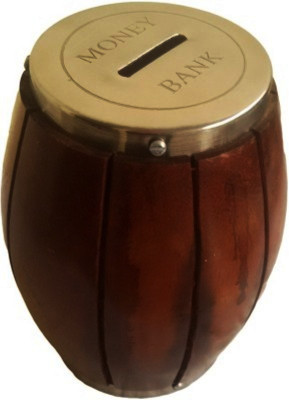 

Crafts World V&S003 Coin Bank(Brown)