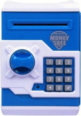

SYSVENT Money Safe Coin Bank(Blue, White)