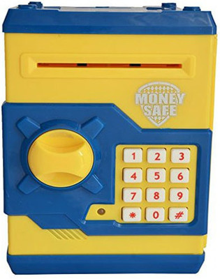 

Suvesa Money Saver- Yellow & Blue Coin Bank(Yellow)