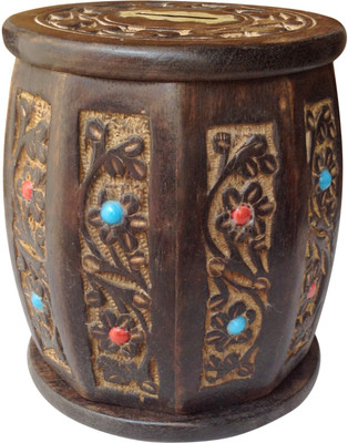 

Mavi Handicrafts Coin Bank(Brown)