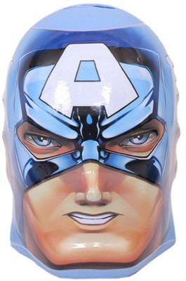 

Marvel Avengers Captain America Shape Coin Bank(Multicolor)