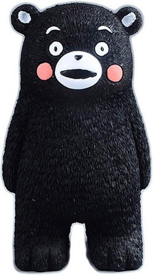 

GeekGoodies Black Bear Design Decorative Showpiece With Piggy Money Coin Bank(Black)