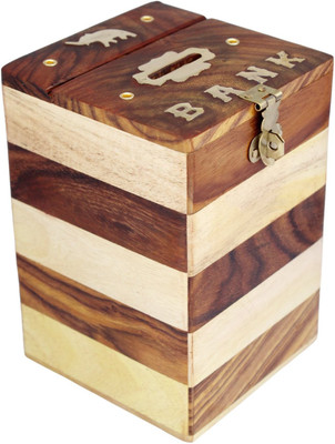 

Shilpi NHSCN010 Coin Bank(Brown)