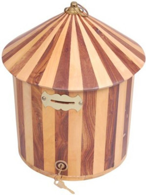 

R R HANDICRAFT CH01 Coin Bank(Multicolor)