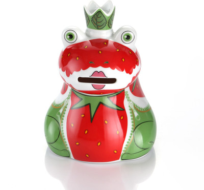 

Multiple Choice Frog Prince Coin Bank(Multicolor)