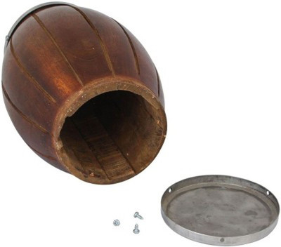 R R HANDICRAFT DHO 1 CB Coin Bank(Brown)