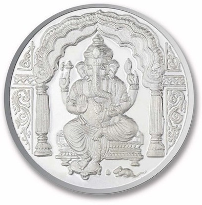 P.N.Gadgil Jewellers Ganesh Om S 999 25 g Silver Coin P.N.Gadgil Jewellers Coins Bars