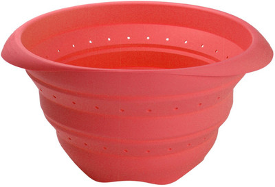 

Lekue Collapsible Strainer(Red Pack of 1)