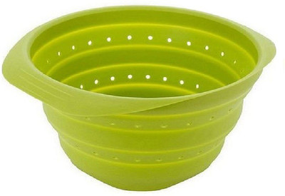 GoodLivingForever Collapsible Colander(Green Pack of 1)