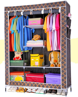 

Everything Imported Carbon Steel Collapsible Wardrobe(Finish Color - Black)