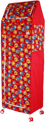 

Amardeep Celebration PP Collapsible Wardrobe(Finish Color - Red)