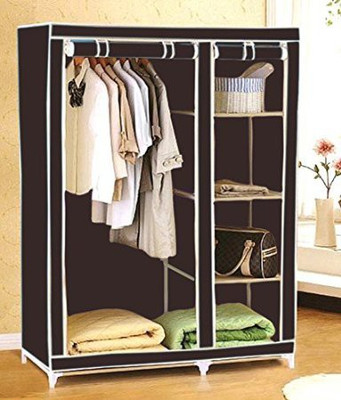 

Everything Imported Carbon Steel Collapsible Wardrobe(Finish Color - Brown)