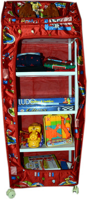 

Novelty PVC Collapsible Wardrobe(Finish Color - Red)