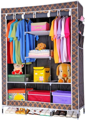 

ShopyBucket Stainless Steel Collapsible Wardrobe(Finish Color - Multicolor)