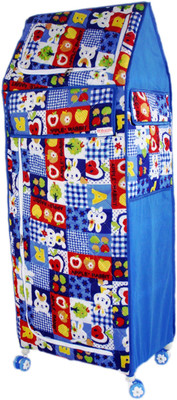 

Amardeep Little Home PP Collapsible Wardrobe(Finish Color - Blue)